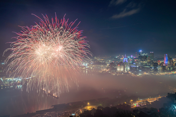 Pittsburgh fireworks - July 4th, 2019 - 505