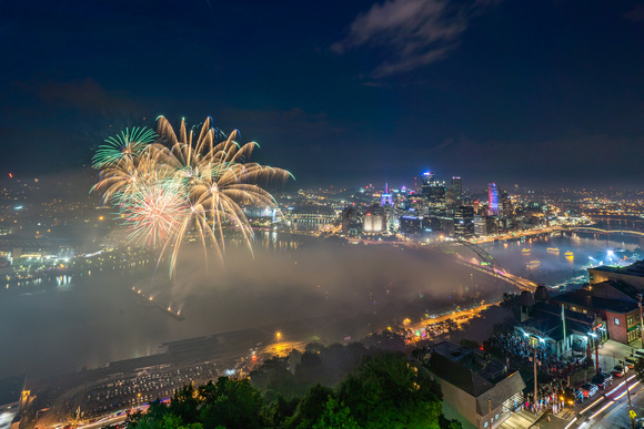 Pittsburgh fireworks - July 4th, 2019 - 500