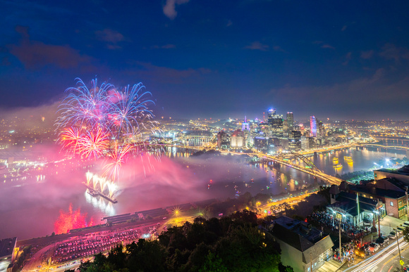 Pittsburgh fireworks - July 4th, 2019 - 482