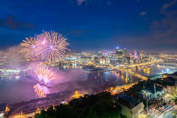 Pittsburgh fireworks - July 4th, 2019 - 470
