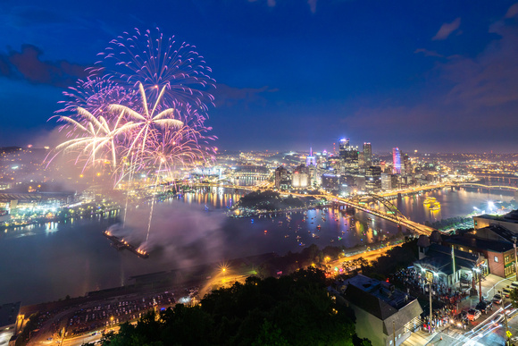 Pittsburgh fireworks - July 4th, 2019 - 461