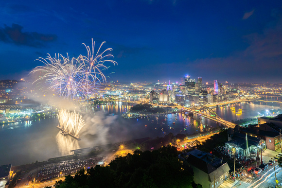 Pittsburgh fireworks - July 4th, 2019 - 459