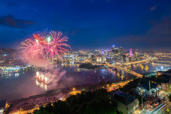 Pittsburgh fireworks - July 4th, 2019 - 457