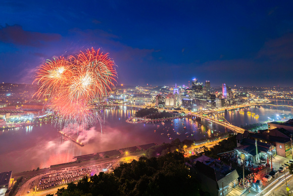 Pittsburgh fireworks - July 4th, 2019 - 449