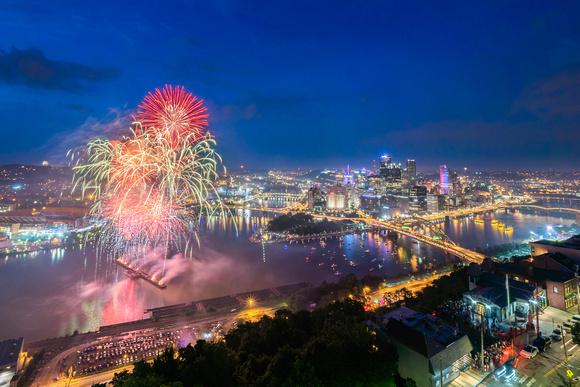 Pittsburgh fireworks - July 4th, 2019 - 448