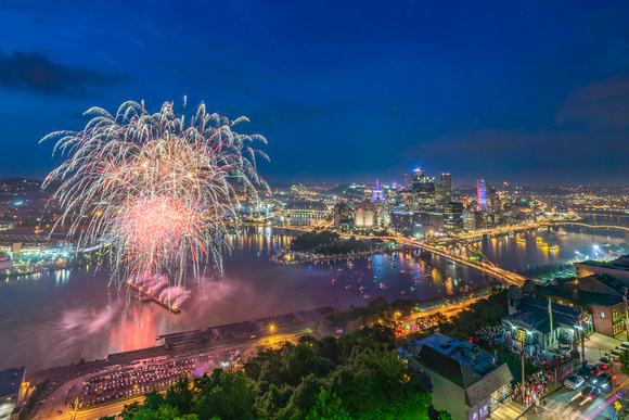 Pittsburgh fireworks - July 4th, 2019 - 446