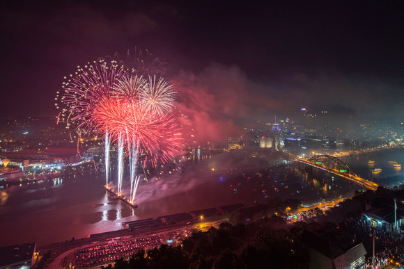 Pittsburgh fireworks - July 4th, 2019 - 417
