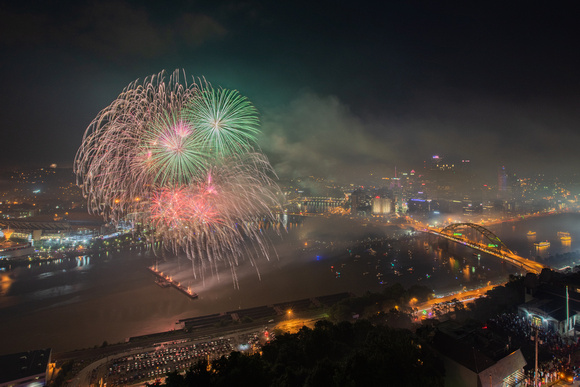 Pittsburgh fireworks - July 4th, 2019 - 414