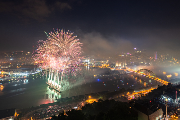 Pittsburgh fireworks - July 4th, 2019 - 409