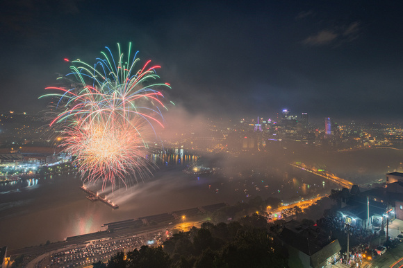 Pittsburgh fireworks - July 4th, 2019 - 405