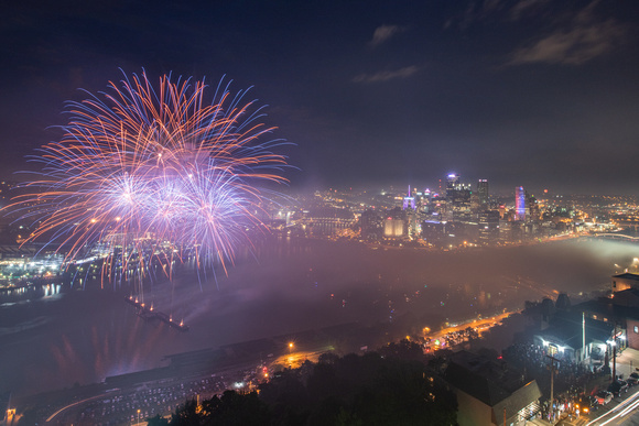 Pittsburgh fireworks - July 4th, 2019 - 397