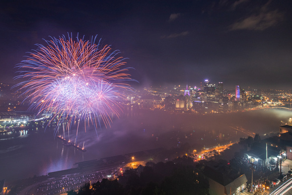 Pittsburgh fireworks - July 4th, 2019 - 398