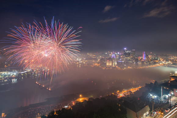 Pittsburgh fireworks - July 4th, 2019 - 396