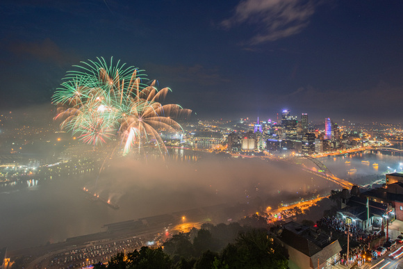 Pittsburgh fireworks - July 4th, 2019 - 382