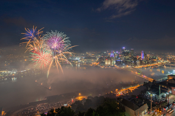 Pittsburgh fireworks - July 4th, 2019 - 381