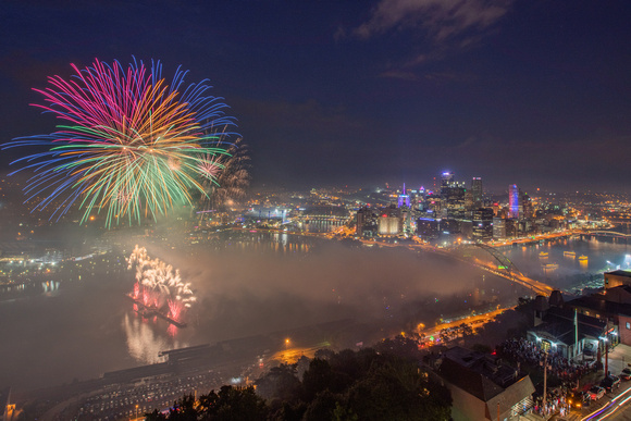 Pittsburgh fireworks - July 4th, 2019 - 378
