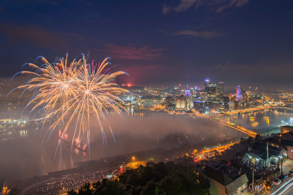 Pittsburgh fireworks - July 4th, 2019 - 371