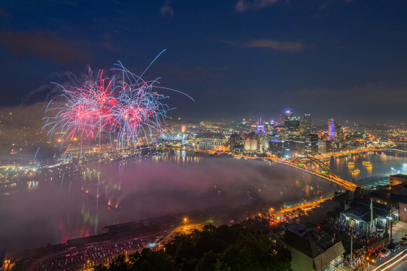 Pittsburgh fireworks - July 4th, 2019 - 366