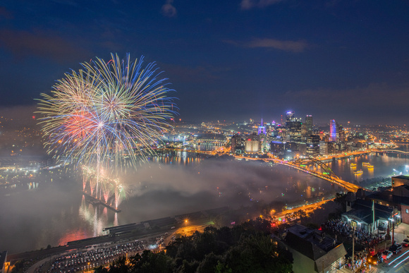 Pittsburgh fireworks - July 4th, 2019 - 364