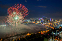 Pittsburgh fireworks - July 4th, 2019 - 362