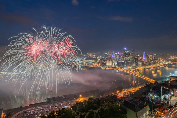 Pittsburgh fireworks - July 4th, 2019 - 359