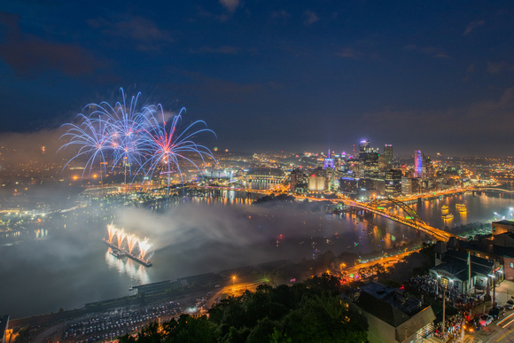 Pittsburgh fireworks - July 4th, 2019 - 352