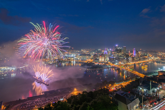 Pittsburgh fireworks - July 4th, 2019 - 318