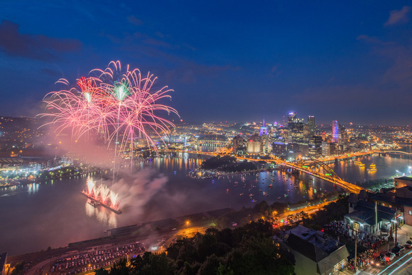 Pittsburgh fireworks - July 4th, 2019 - 304