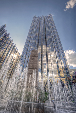 PPG Place reflections HDR