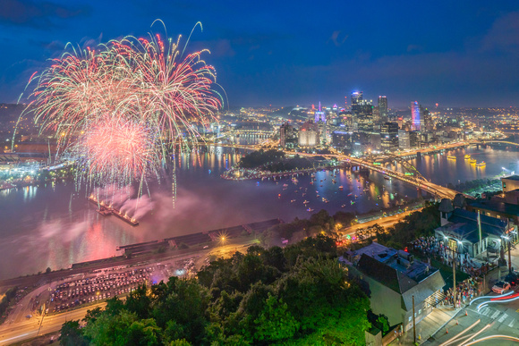 Pittsburgh fireworks - July 4th, 2019 - 447
