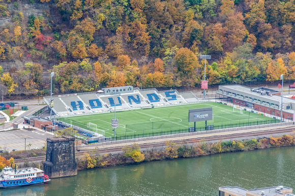 RIverhounds Stadium in the fall