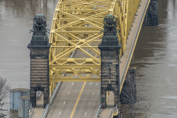 THe 16th Street Bridge in Pittsburgh