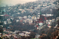 South Side Slopes in the snow in Pittsburgh
