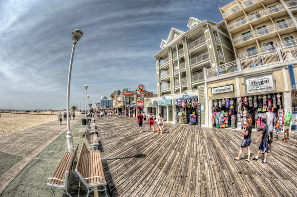 Boardwalk at Ocean City HDR
