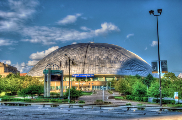 Mellon Arena and Stanley Cup Champions Sign HDR