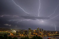 Lightning over Pittsburgh from Mt. Washington in the Spring 2014 027