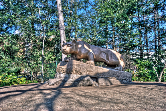 The Lion at Penn State HDR