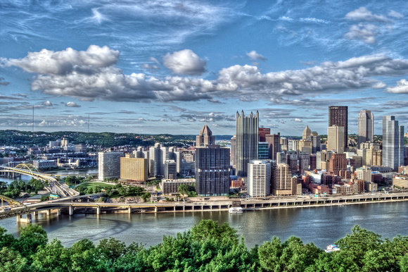 Pittsburgh skyline HDR (original)