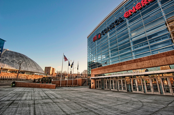 CONSOL Energy Center and the Civic Arena HDR