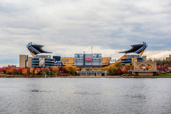 Heinz Field in the fall in Pittsburgh