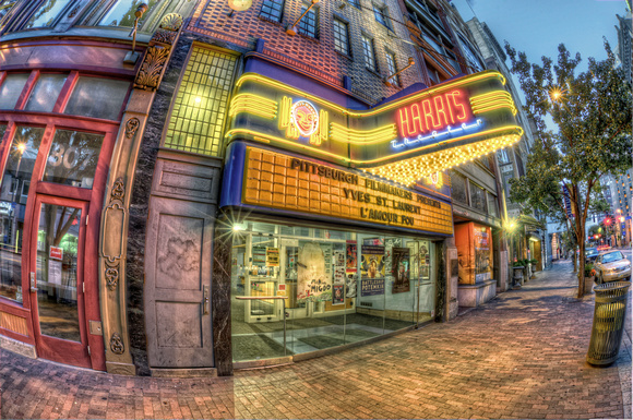 Harris Theatre in Pittsburgh HDR