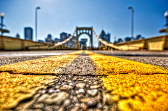 Clemente Bridge Low Point of View HDR