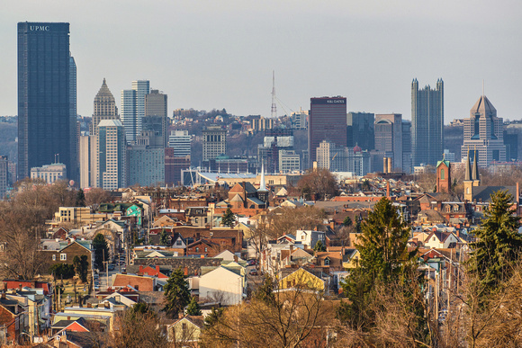 View of Pittsburgh from Troy Hill