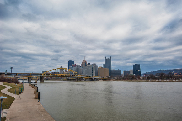 A cloudy day in Pittsburgh