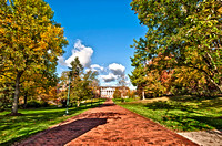Brooks Walk inside gate at Allegheny College HDR