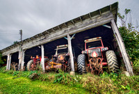 Old tractors HDR