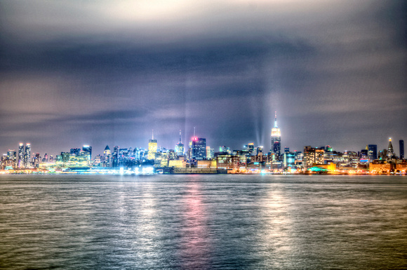 New York City Skyline from Hoboken HDR