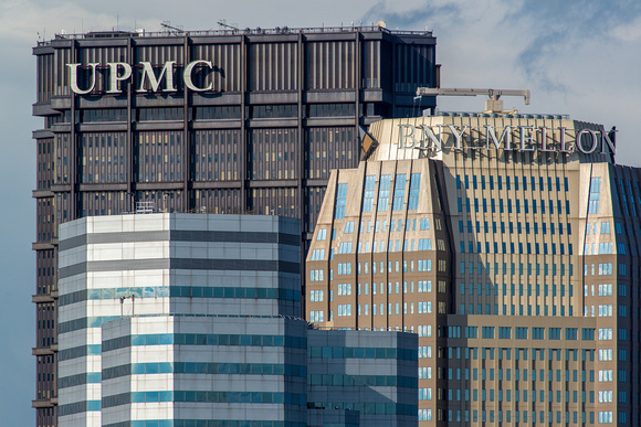 The Steel Building and BNY Mellon Building in PIttsburgh