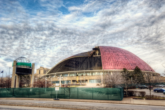 The razing of the Civic Arena HDR