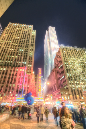 Radio City Music Hall and Rockefeller Center HDR
